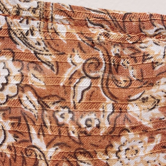 Sam Edelman Fall color Women's Clementine Puff Sleeve Floral Top - Picture 11 of 11